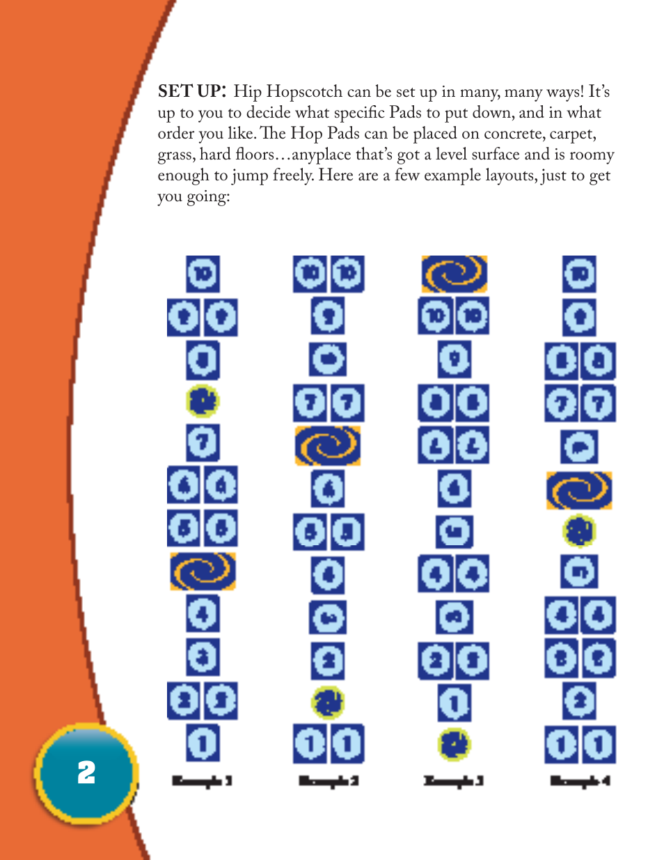 Fundex Games B-Active Hip Hopscotch User Manual | Page 4 / 12
