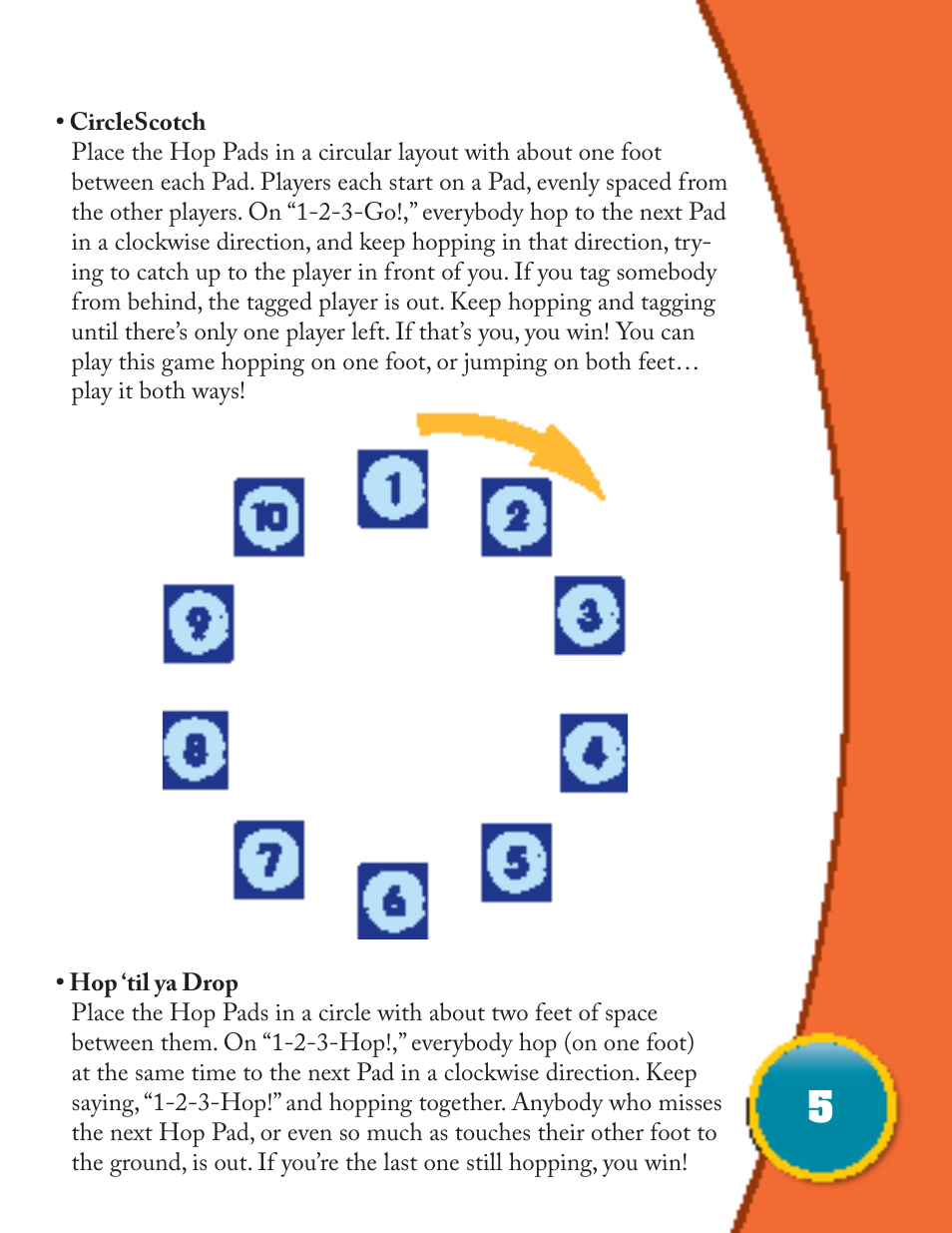 Fundex Games B-Active Hip Hopscotch User Manual | Page 7 / 12