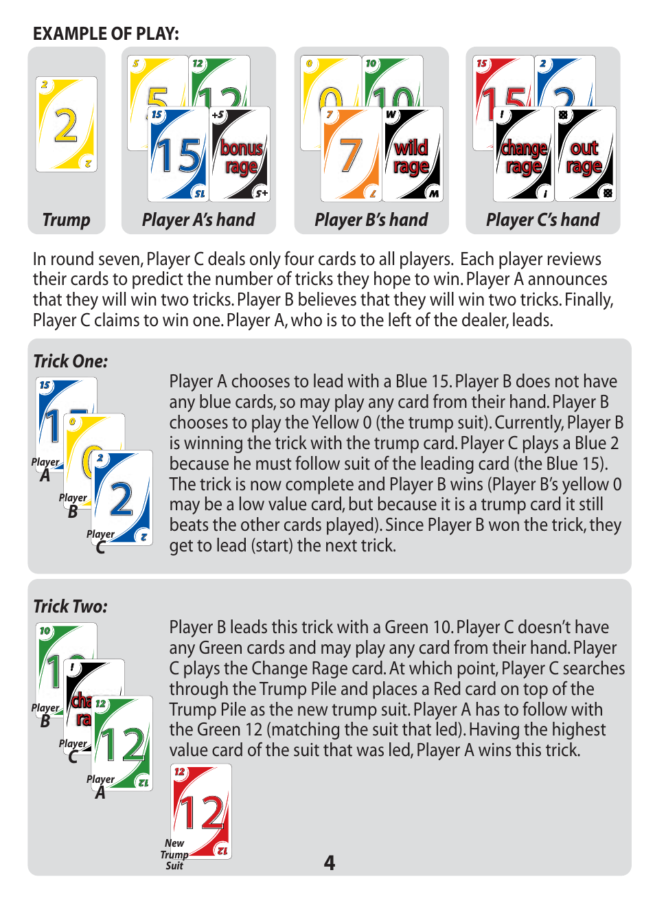 Fundex Games RAGE User Manual | Page 4 / 7