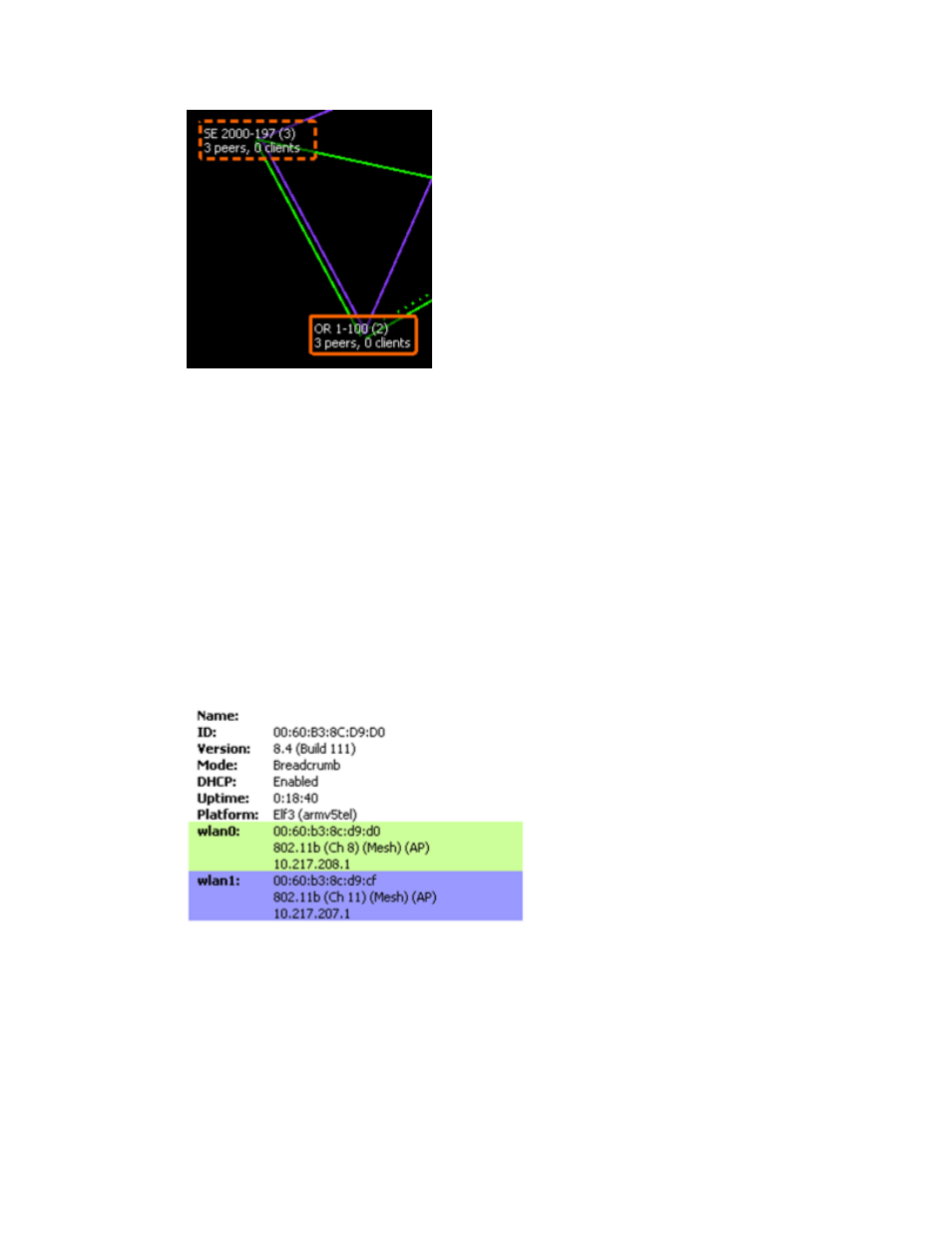 Info area, 6. breadcrumb summary panel | Fortress Technologies BreadCrumb Wireless Network User Manual | Page 32 / 65
