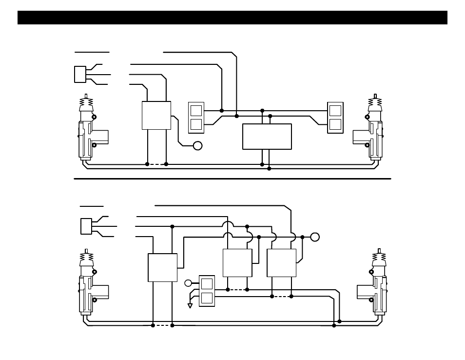 Separate driver’s door unlock wiring, Negative trigger door locks, Wiring for reverse polarity door locks | Fortress Technologies ALARM COMBO SYSTEM FS-50 User Manual | Page 15 / 32