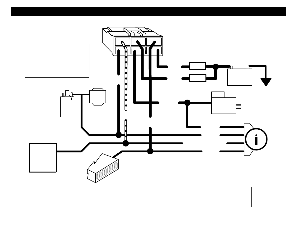 Wiring: 6-pin high current connector | Fortress Technologies ALARM COMBO SYSTEM FS-50 User Manual | Page 30 / 32