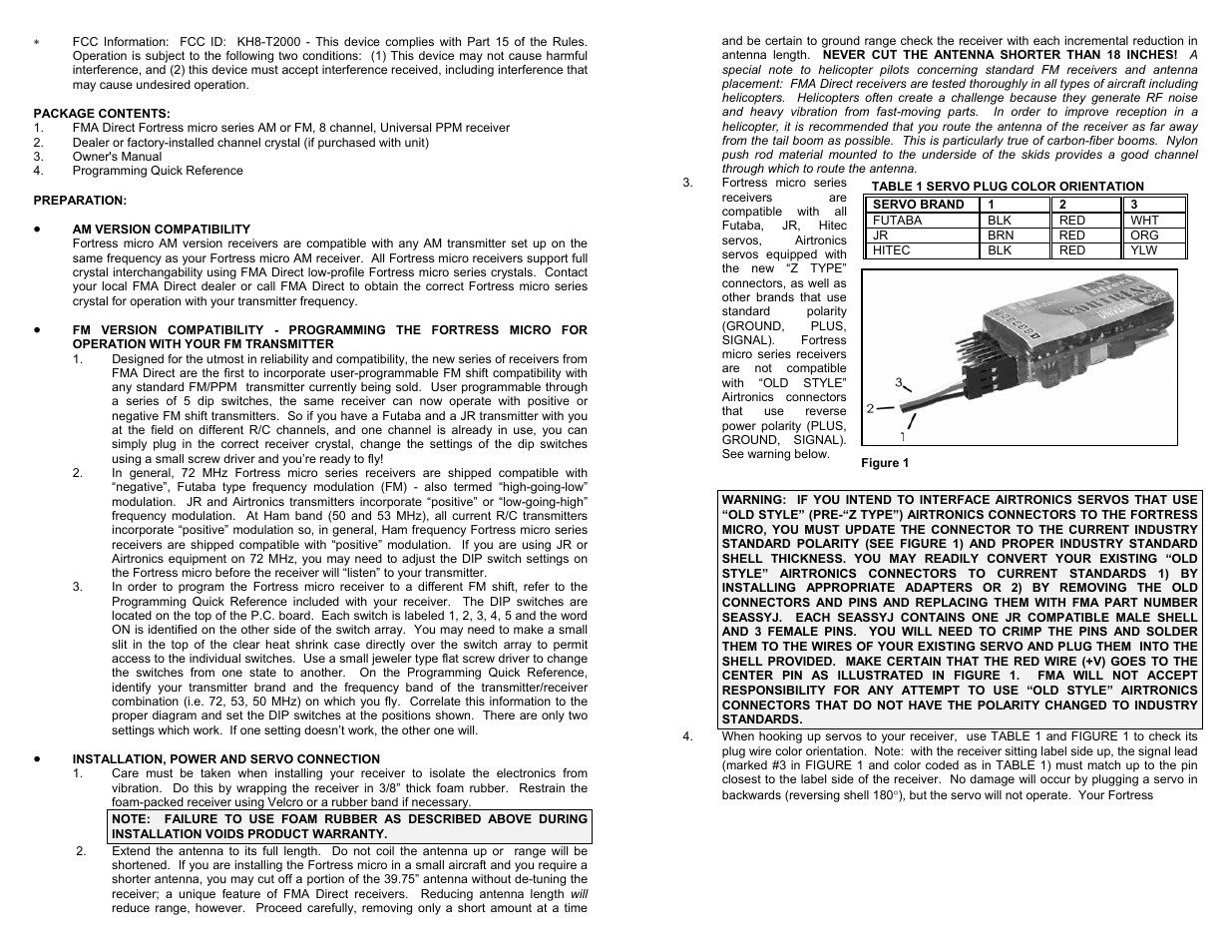 Fortress Technologies Fortress Micro User Manual | Page 2 / 2