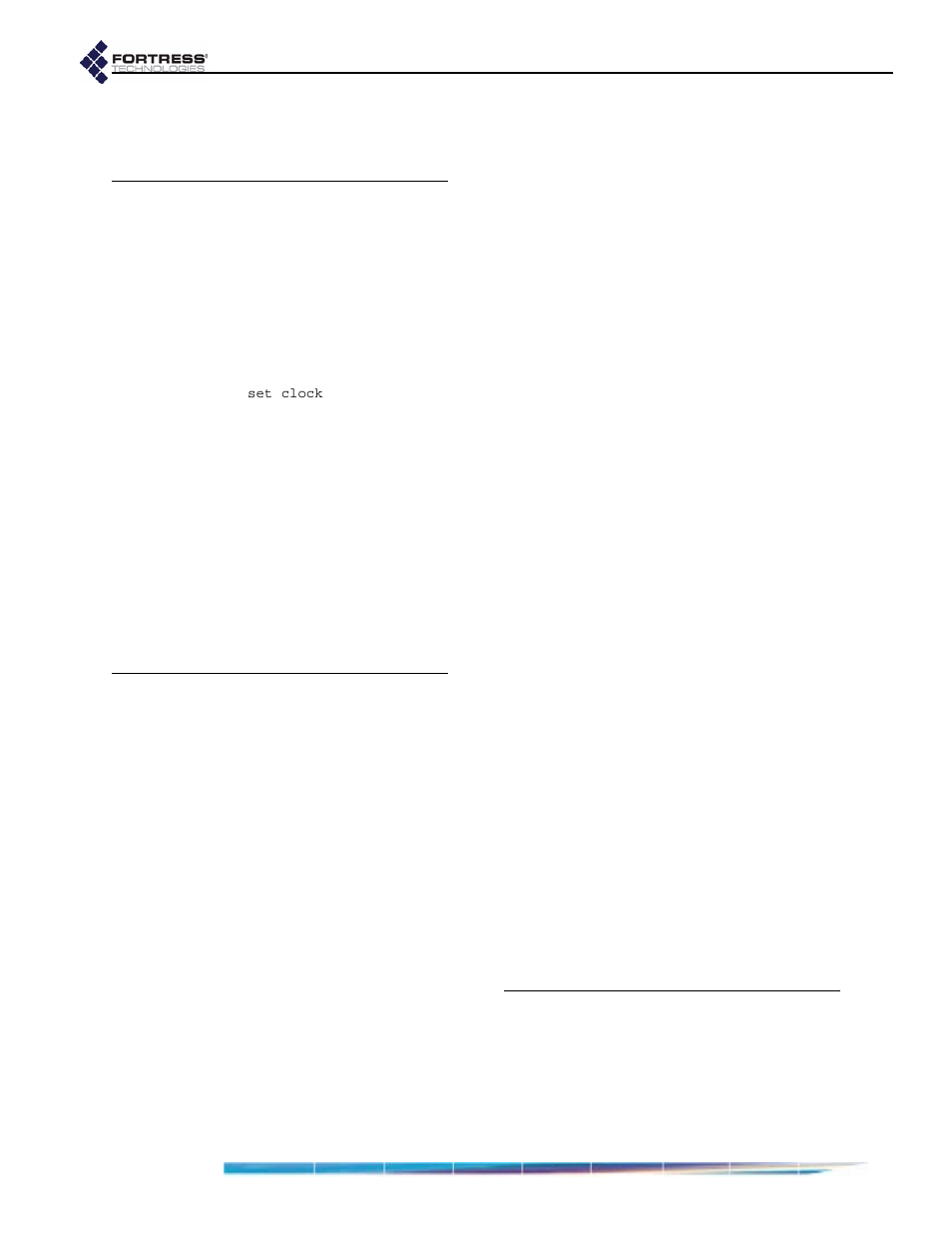 Fortress Technologies ecure Wireless Access Bridge User Manual | Page 131 / 144