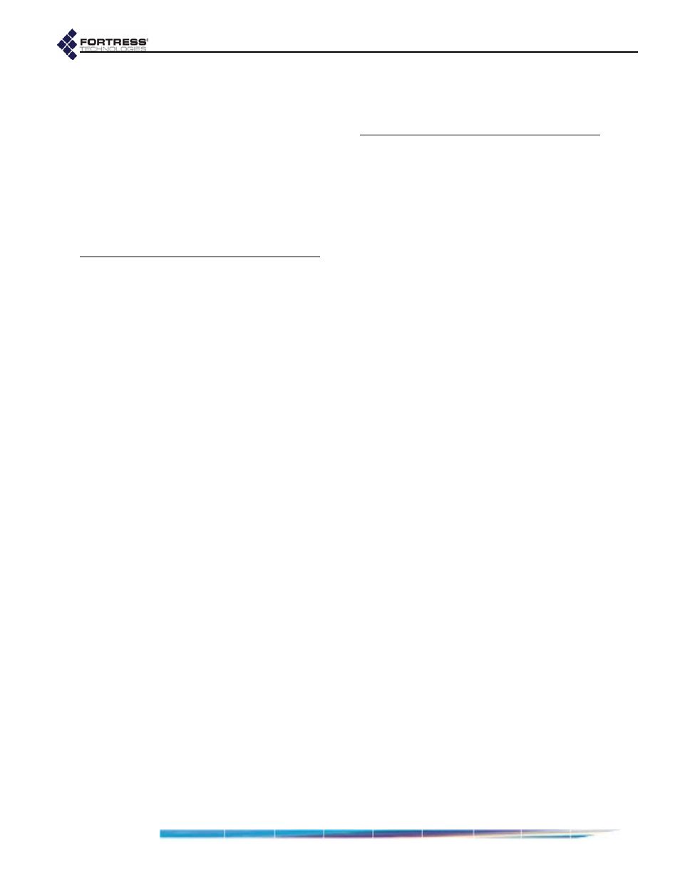 Fortress Technologies ecure Wireless Access Bridge User Manual | Page 134 / 144