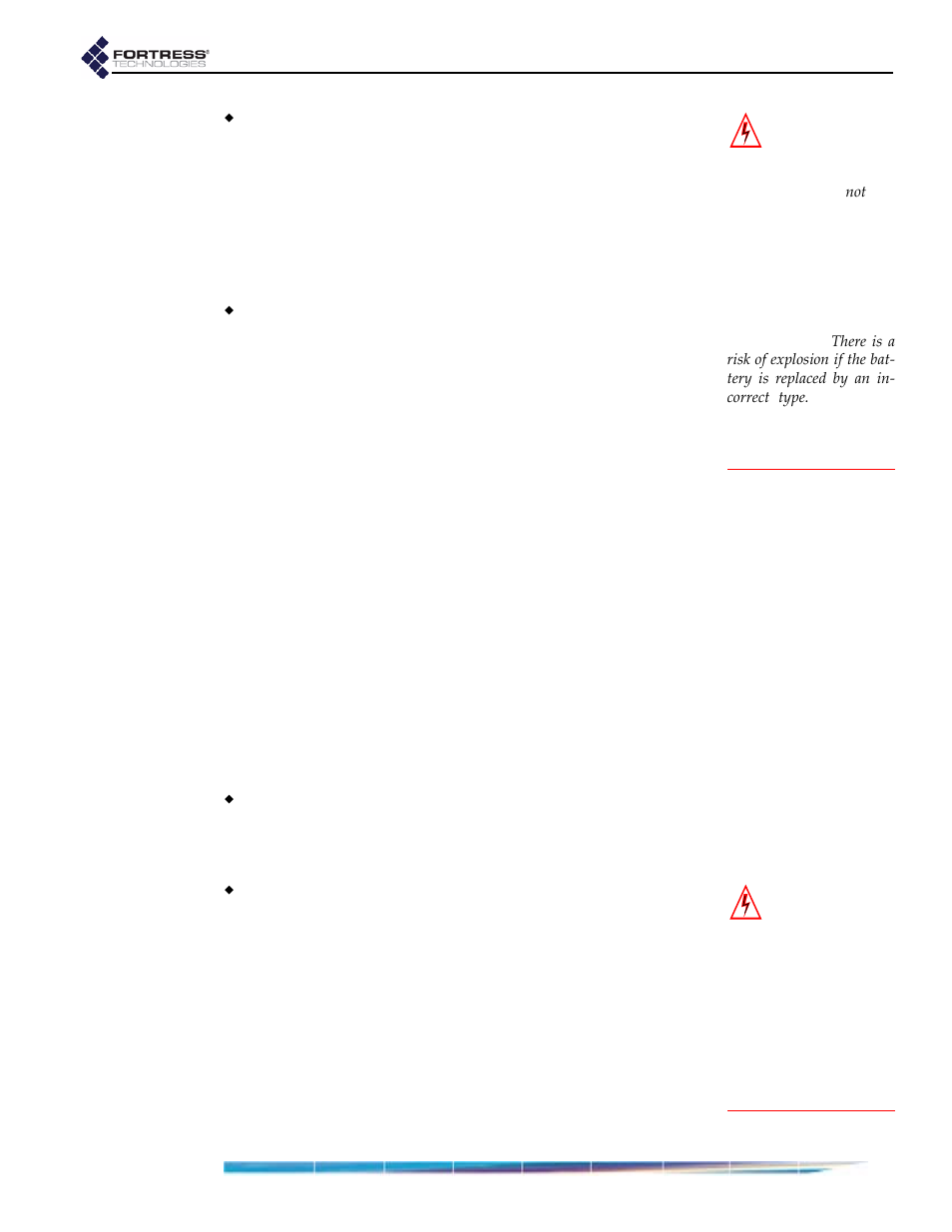 Fortress Technologies ecure Wireless Access Bridge User Manual | Page 19 / 144