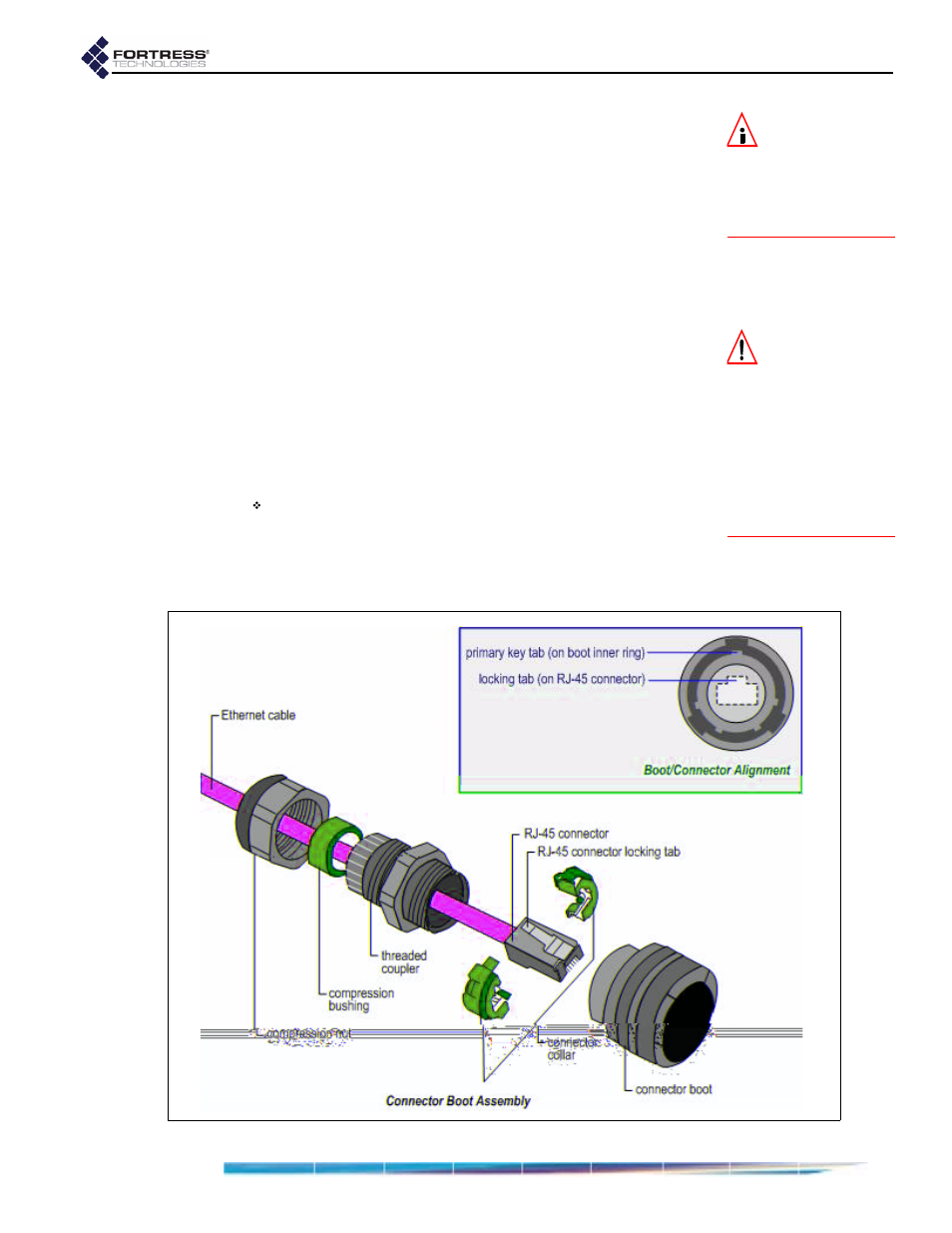 3 weatherizing the bridge, Weatherizing the bridge | Fortress Technologies ecure Wireless Access Bridge User Manual | Page 26 / 144