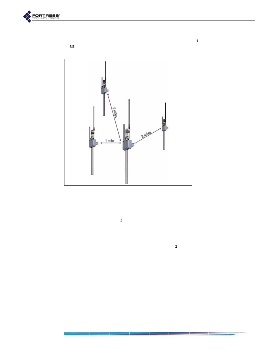3 distance, 4 preamble, Distance preamble | Fortress Technologies ecure Wireless Access Bridge User Manual | Page 37 / 144
