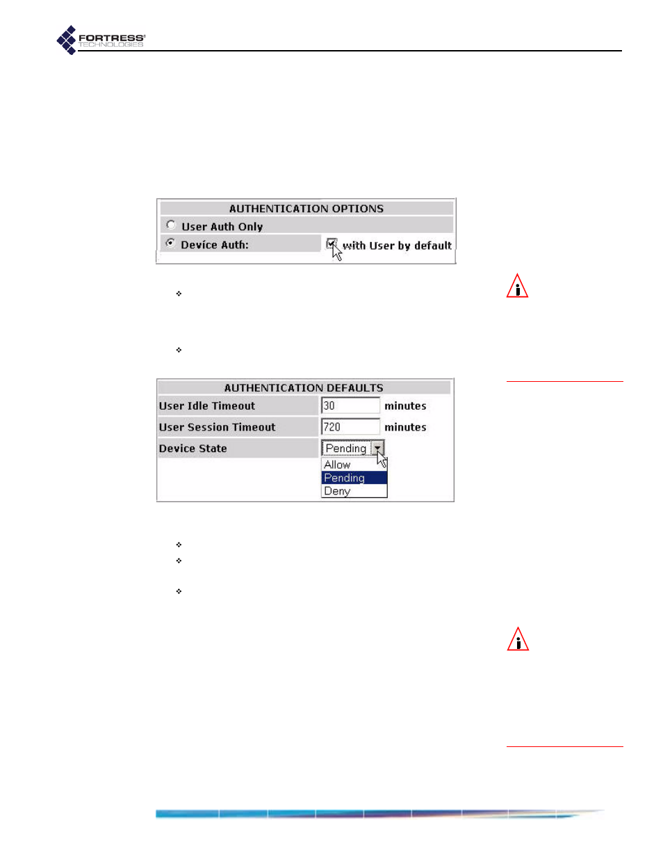 7 blackout mode, Blackout mode | Fortress Technologies ecure Wireless Access Bridge User Manual | Page 57 / 144
