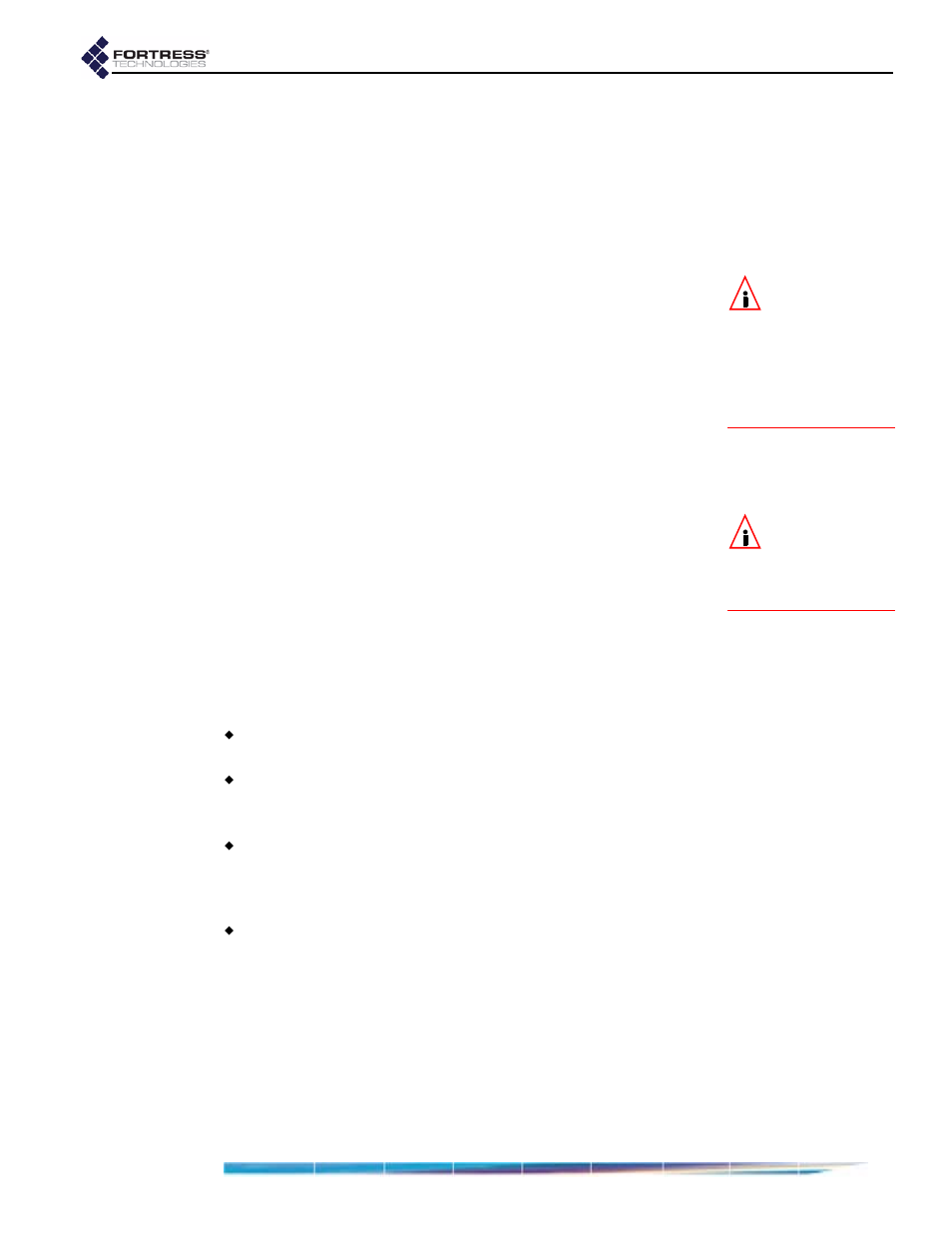 1 maximum user authentication retries, 1 default user authentication settings, 2 individual user authentication settings | Fortress Technologies ecure Wireless Access Bridge User Manual | Page 66 / 144