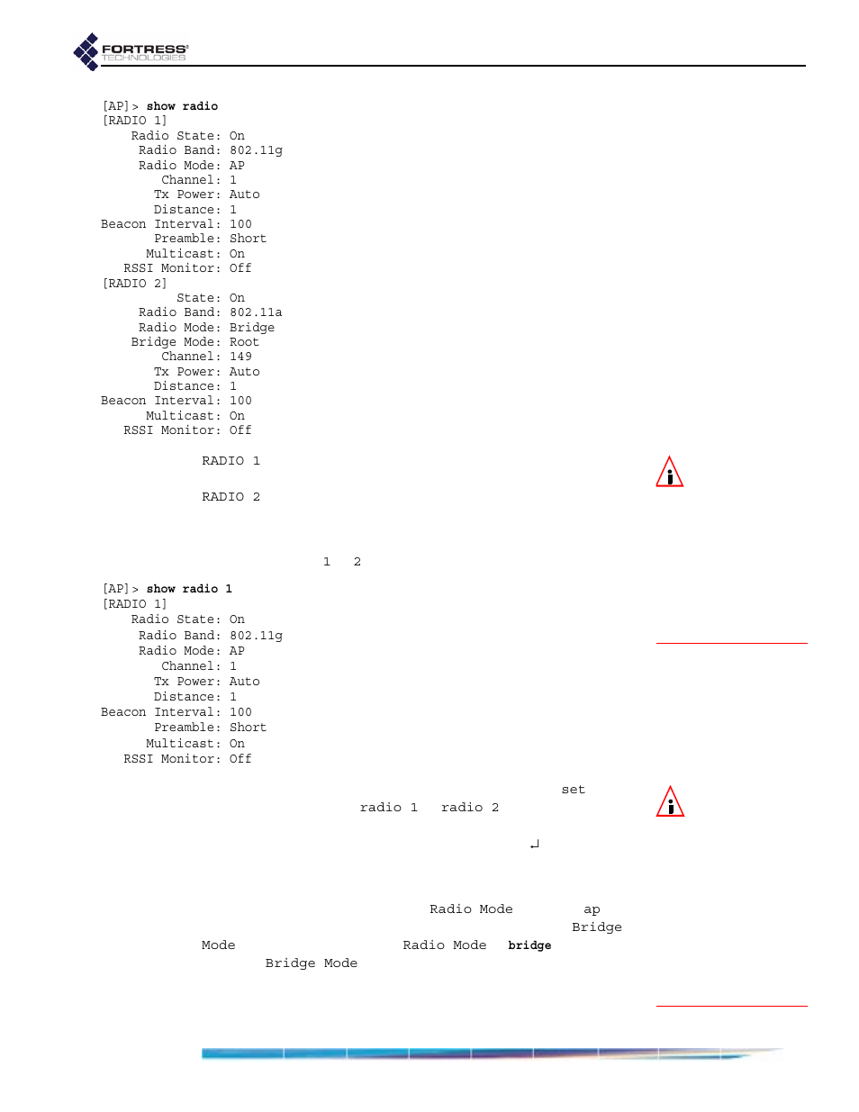 Fortress Technologies ecure Wireless Access Bridge User Manual | Page 96 / 144
