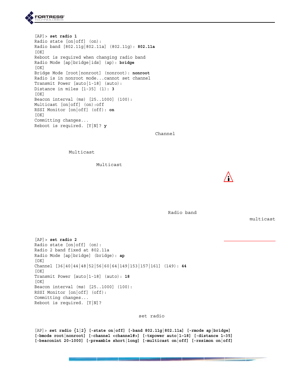 Fortress Technologies ecure Wireless Access Bridge User Manual | Page 97 / 144