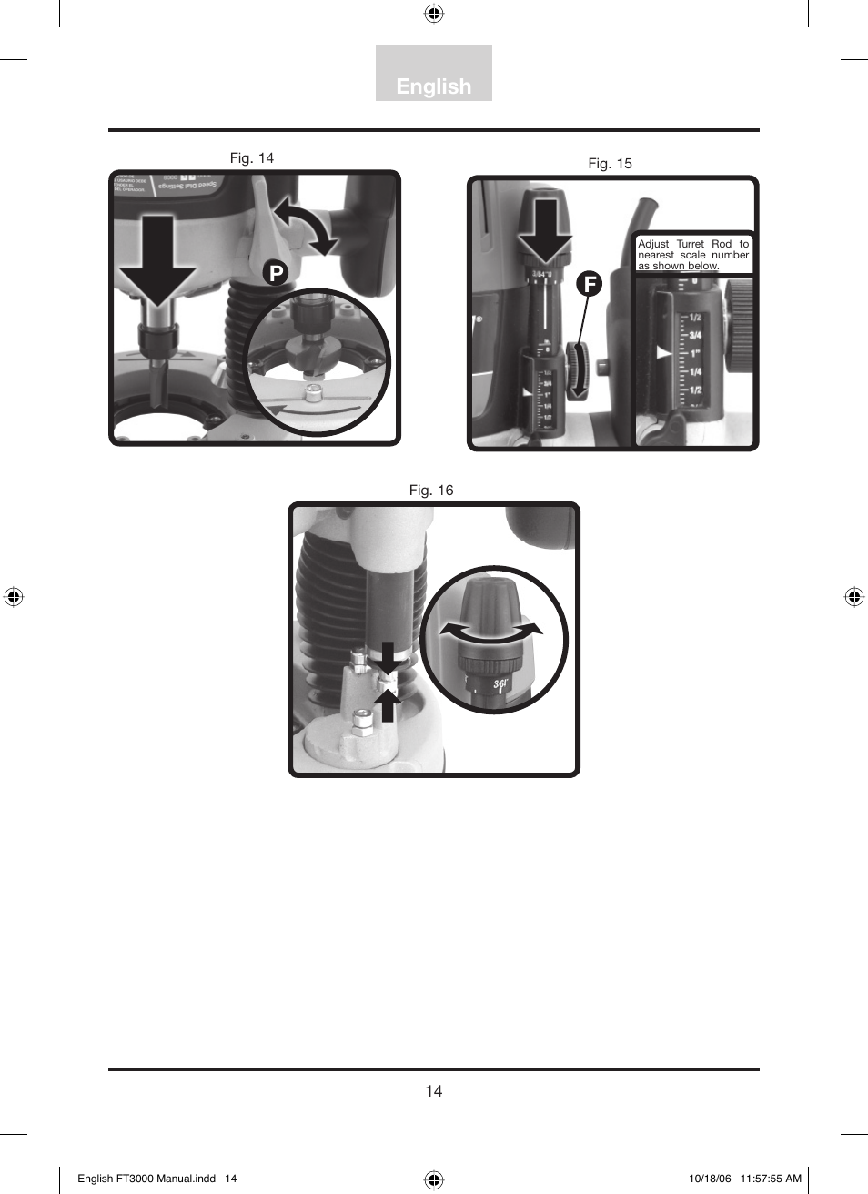 English | Freud Tools FT3000VCE User Manual | Page 15 / 60