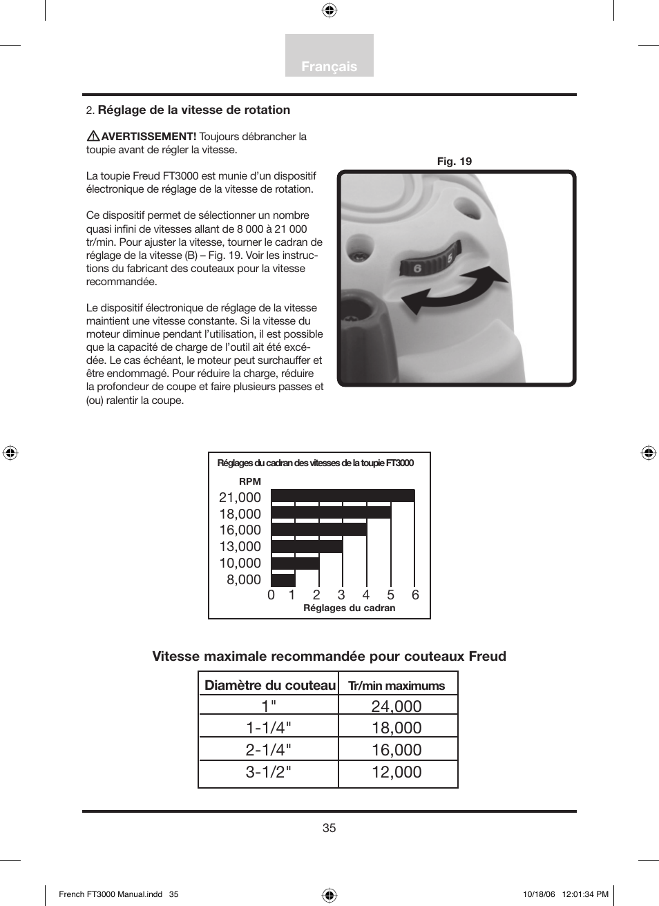 Freud Tools FT3000VCE User Manual | Page 36 / 60