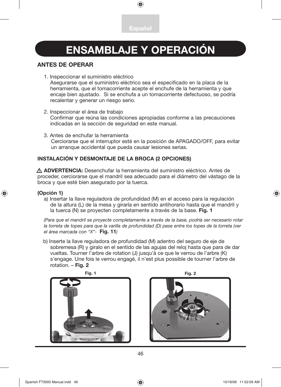 Freud Tools FT3000VCE User Manual | Page 47 / 60
