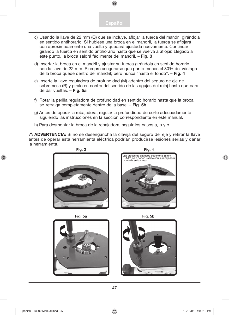 Freud Tools FT3000VCE User Manual | Page 48 / 60