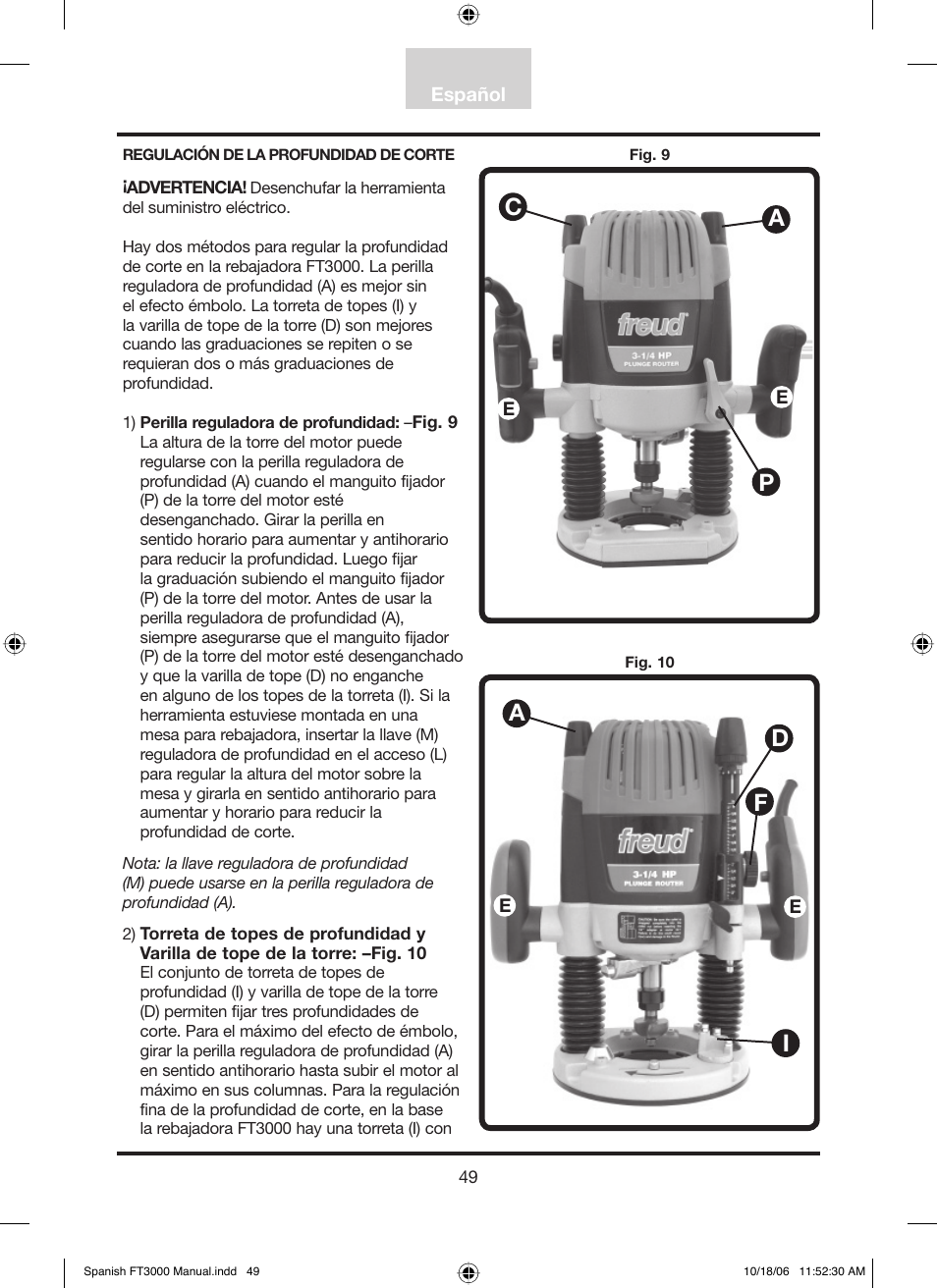 Ai d f | Freud Tools FT3000VCE User Manual | Page 50 / 60