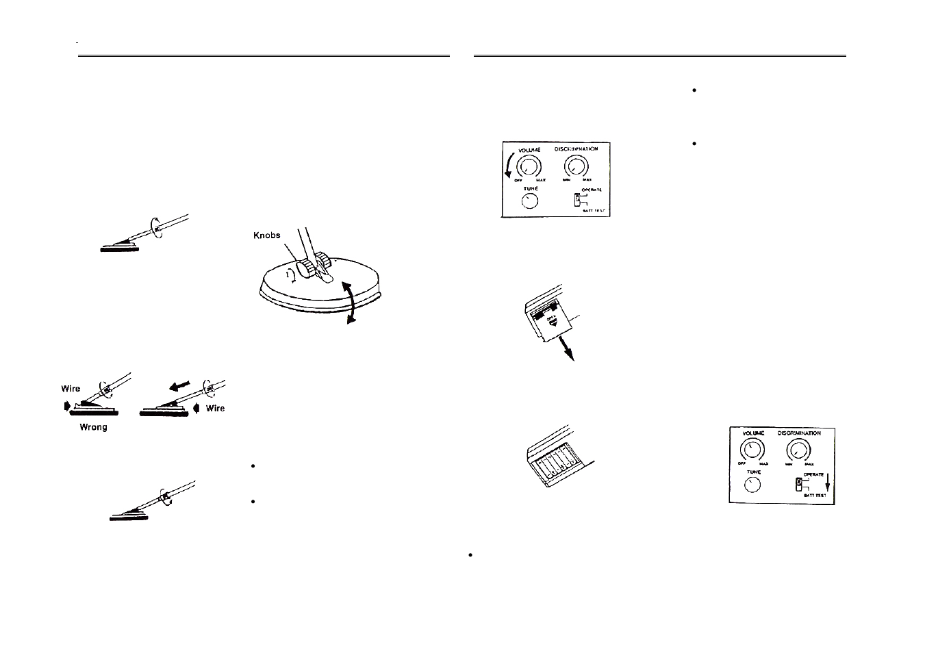 Preparation | Famous Trails MD7010 User Manual | Page 2 / 6