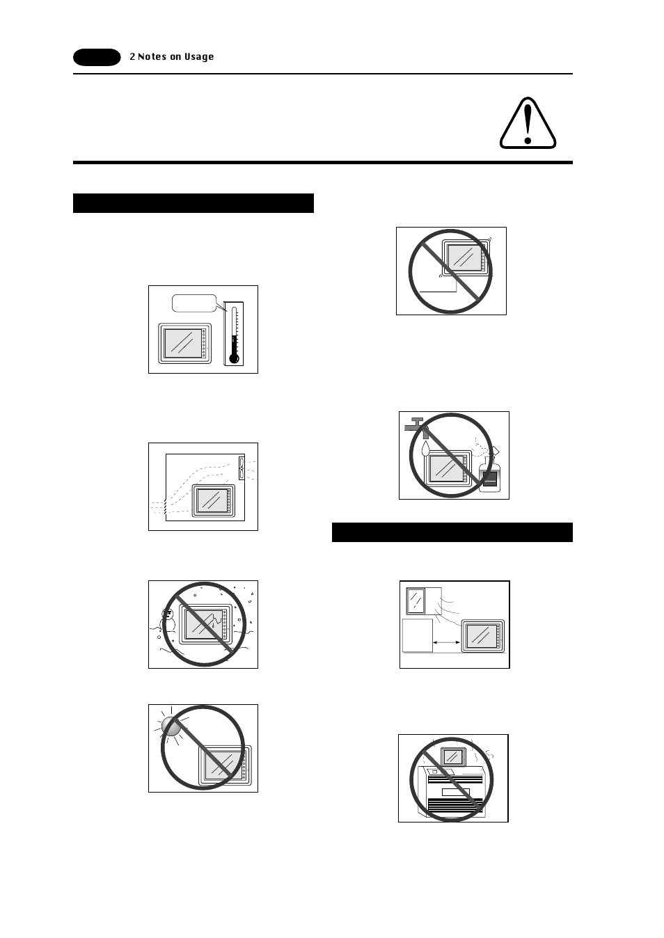 2 notes on usage, Notes on usage -2 | Fujitronic Programmable Operation Display UG520H-x User Manual | Page 11 / 275