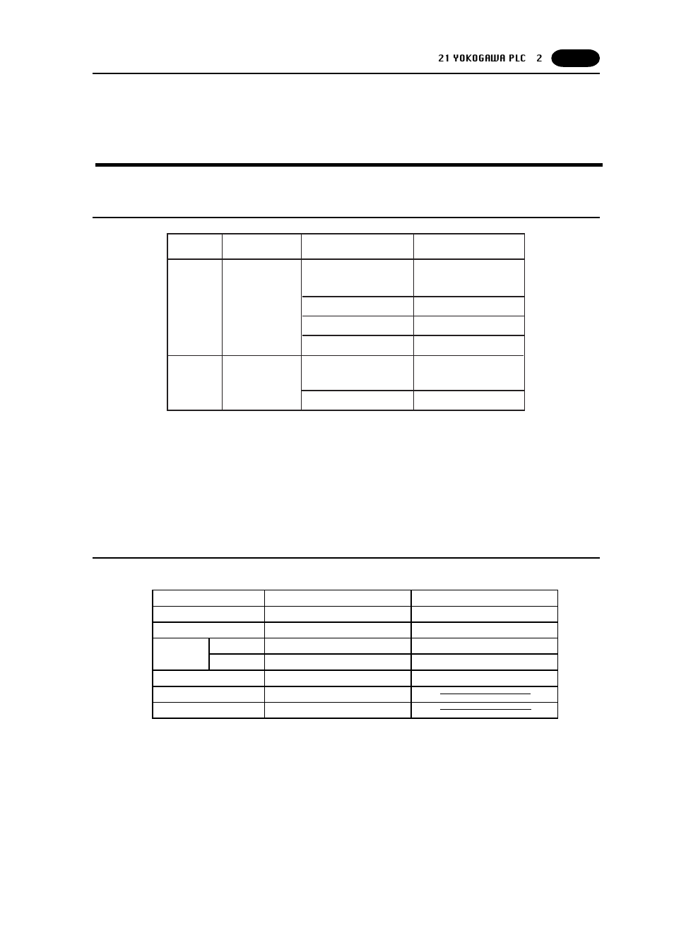 21 yokogawa plc . 2, Yokogawa plc • 2 -59, Yokogawa plc • 2 | Fa-m3 / fa-m3r ) | Fujitronic Programmable Operation Display UG520H-x User Manual | Page 128 / 275