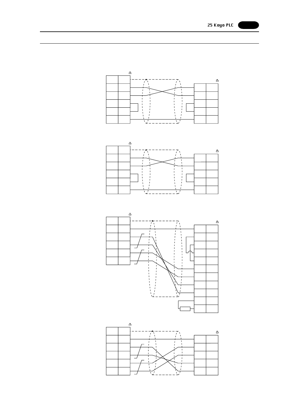 Wiring | Fujitronic Programmable Operation Display UG520H-x User Manual | Page 142 / 275
