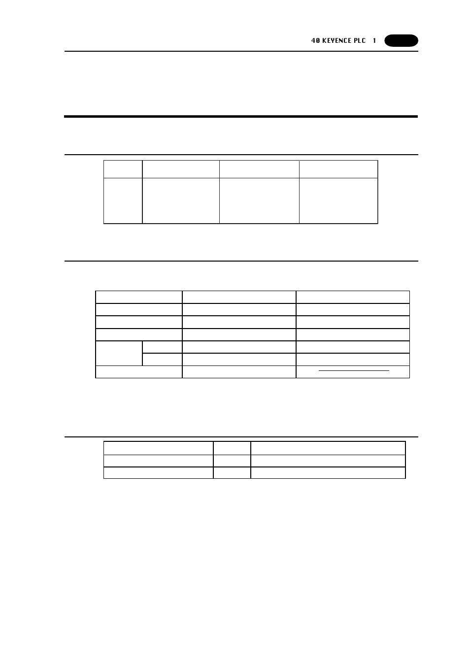 40 keyence plc . 1, Keyence plc • 1 -107, Keyence plc • 1 | Kz series link) | Fujitronic Programmable Operation Display UG520H-x User Manual | Page 176 / 275