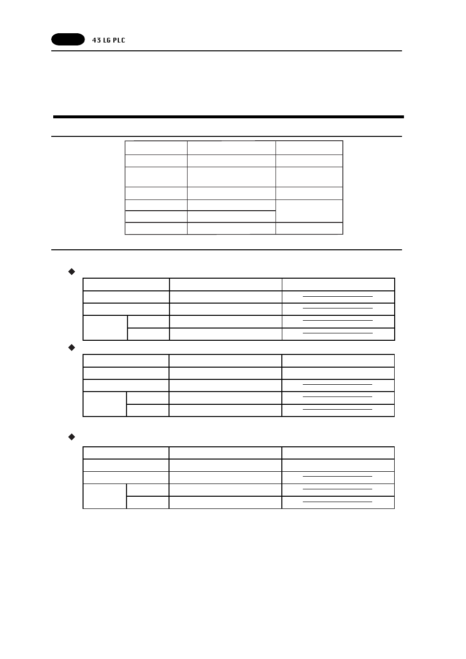 43 lg plc, Lg plc -114, Lg plc | Available plc communication setting | Fujitronic Programmable Operation Display UG520H-x User Manual | Page 183 / 275