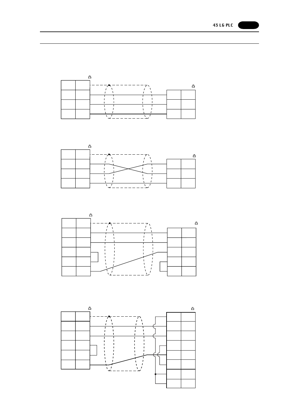 Wiring | Fujitronic Programmable Operation Display UG520H-x User Manual | Page 186 / 275