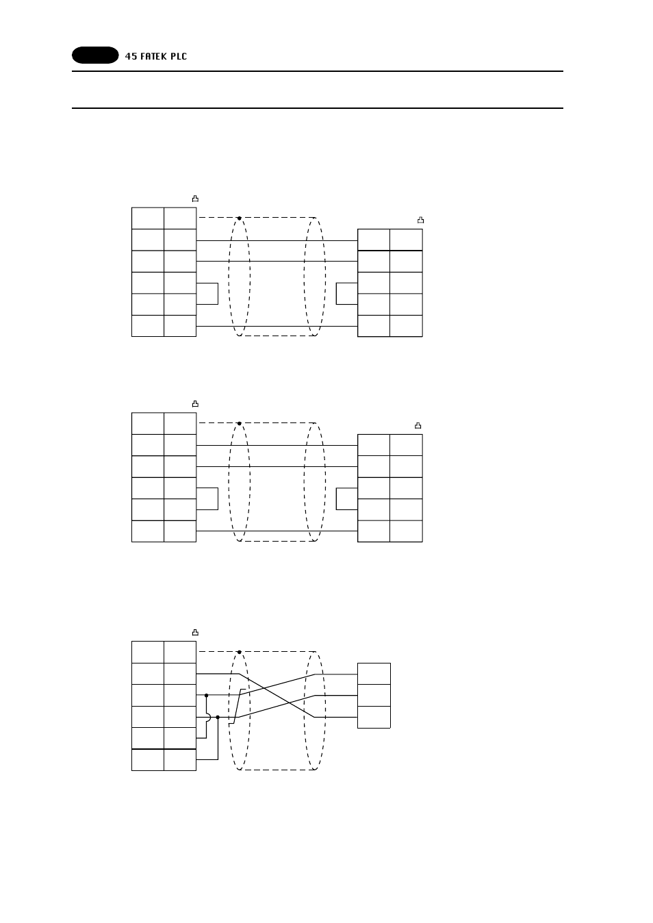 Wiring | Fujitronic Programmable Operation Display UG520H-x User Manual | Page 191 / 275