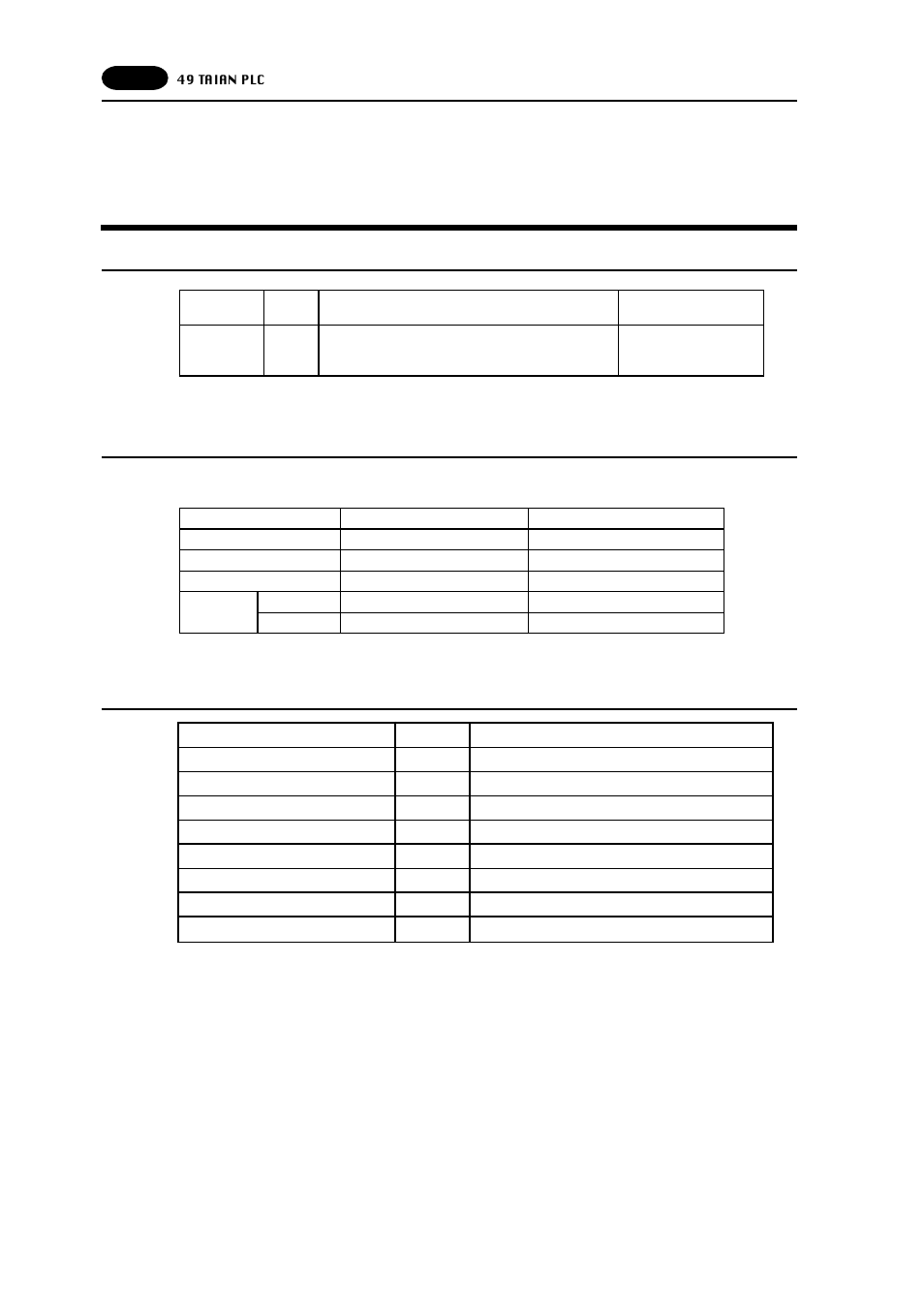 49 taian plc, Taian plc -128, Taian plc | Fujitronic Programmable Operation Display UG520H-x User Manual | Page 197 / 275