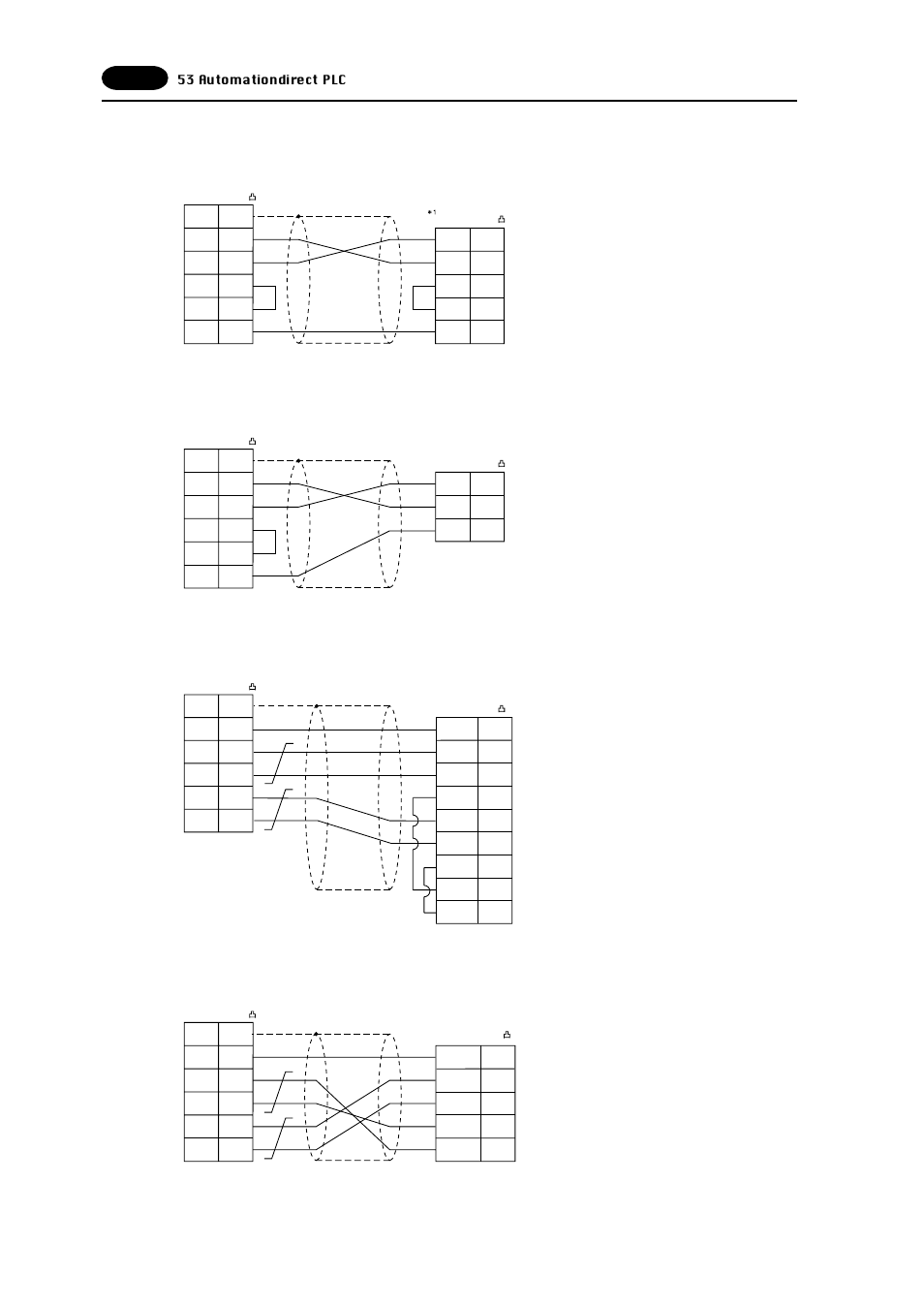 Wiring diagram 3 wiring diagram 6 | Fujitronic Programmable Operation Display UG520H-x User Manual | Page 205 / 275