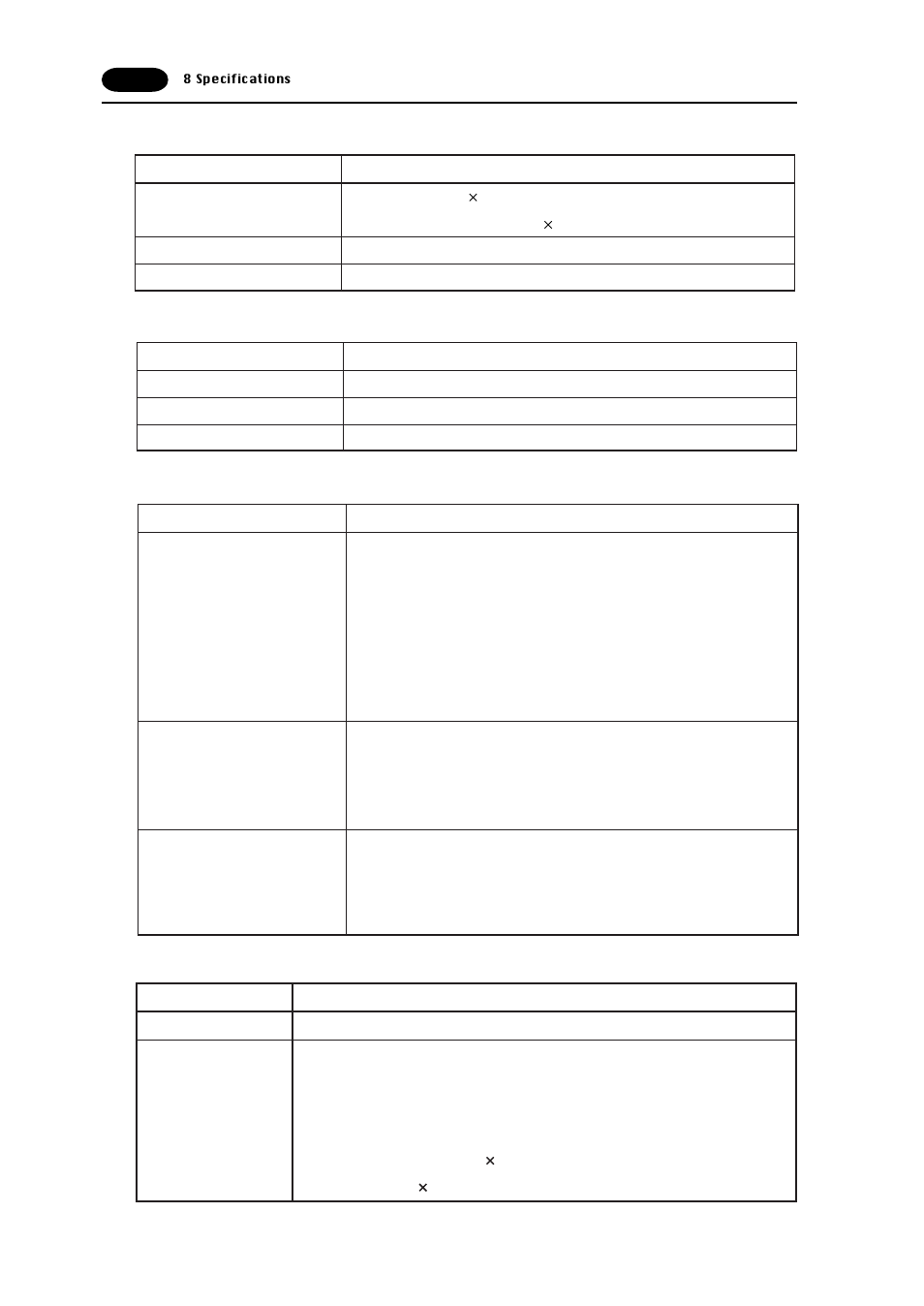 Drawing environment (all the ugx20 series), Touch panel specifications (all the ugx20 series), Interface specifications (all the ugx20 series) | Fujitronic Programmable Operation Display UG520H-x User Manual | Page 35 / 275