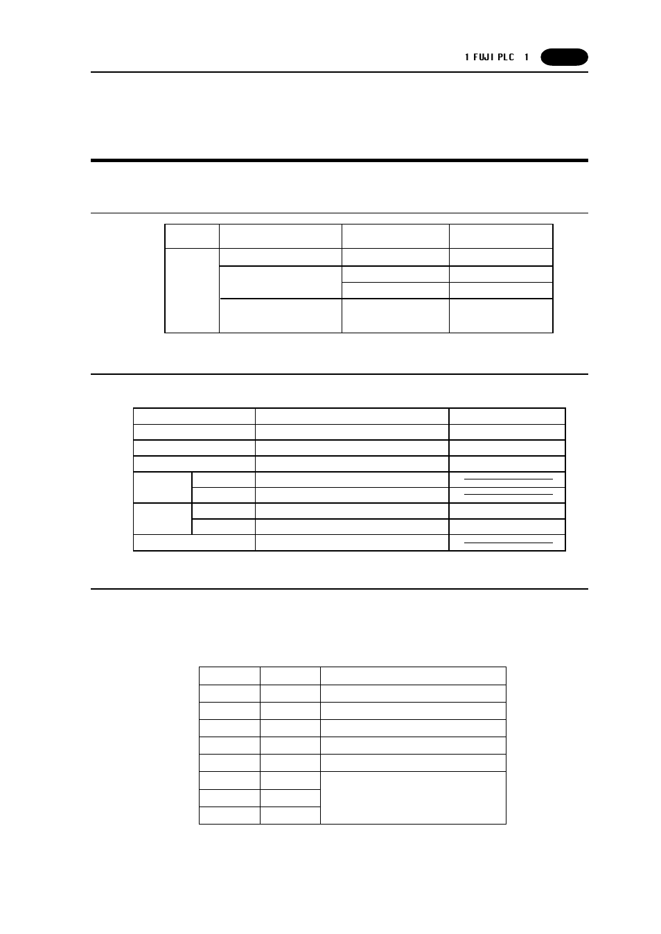 1 fuji plc . 1, Fuji plc • 1 -1, Fuji plc • 1 | Micrex-f series), Available plc communication setting, Switch setting | Fujitronic Programmable Operation Display UG520H-x User Manual | Page 70 / 275