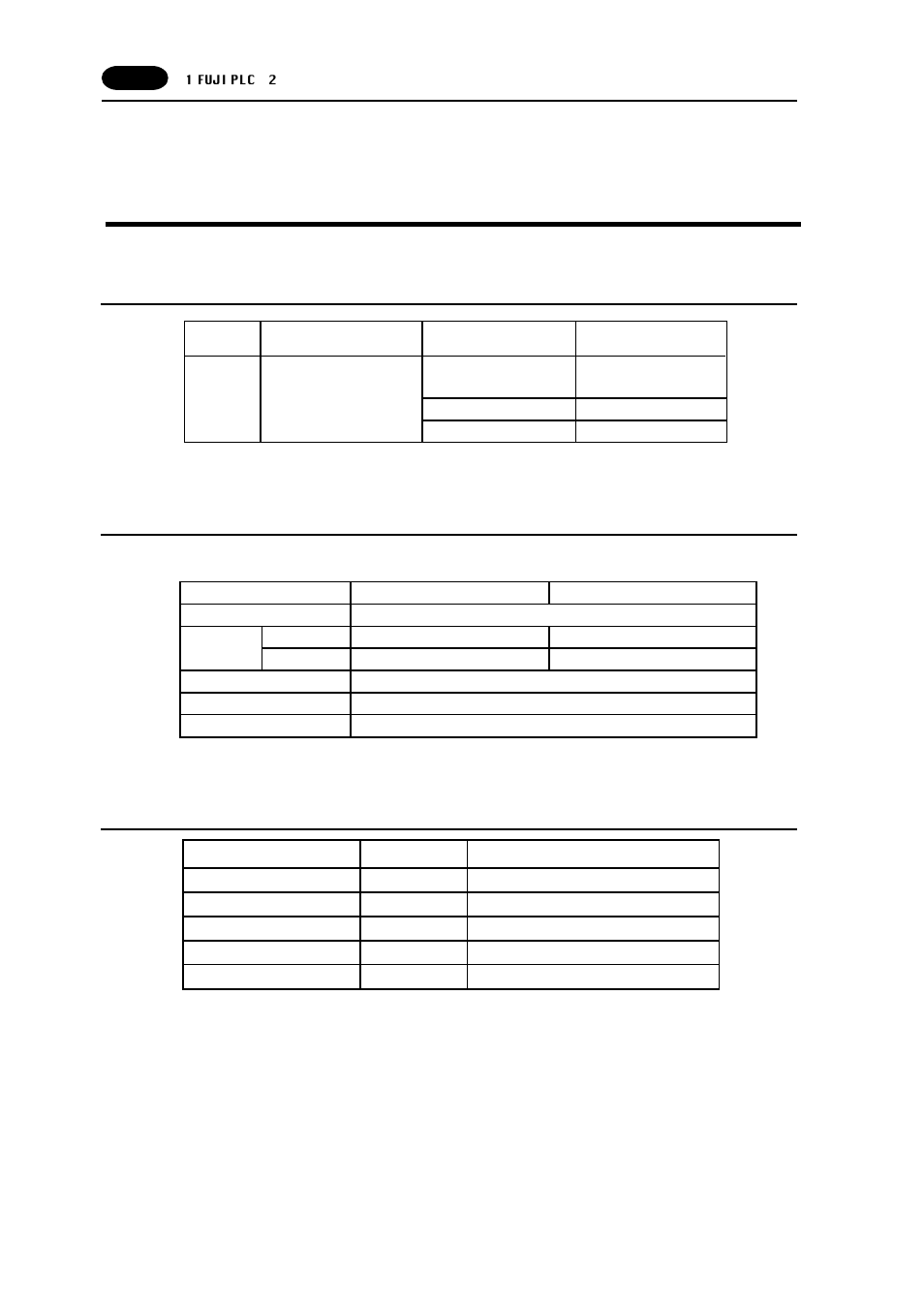 2 fuji plc . 2, Fuji plc • 2 -4, Fuji plc • 2 | Micrex-sx series) | Fujitronic Programmable Operation Display UG520H-x User Manual | Page 73 / 275