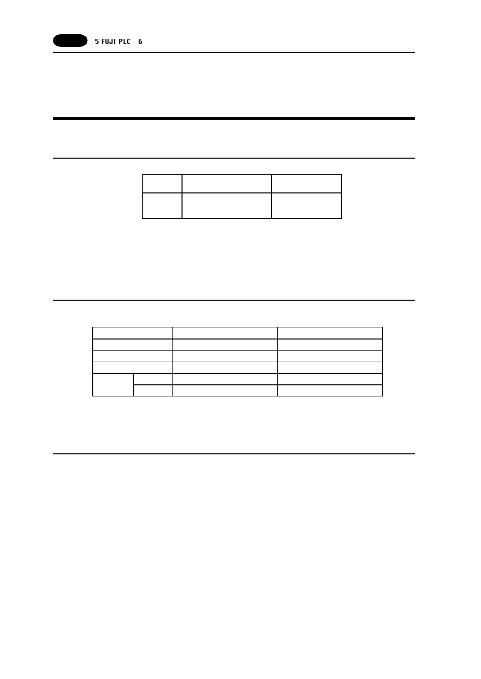 6 fuji plc . 6, Fuji plc • 6 -14, Fuji plc • 6 | Toyota version nj computer link) | Fujitronic Programmable Operation Display UG520H-x User Manual | Page 83 / 275