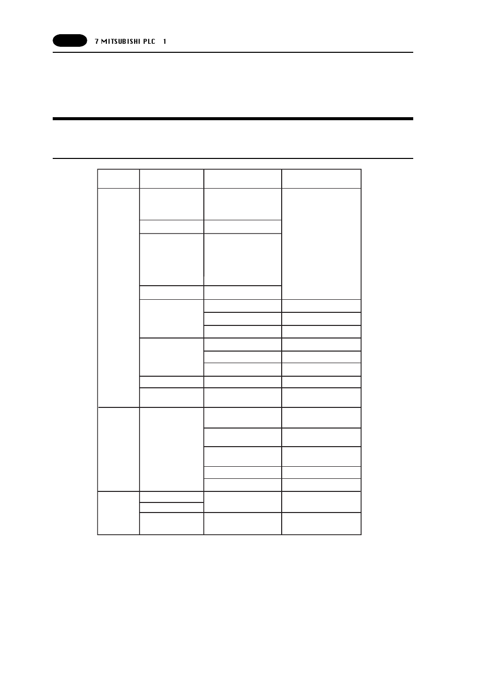 7 mitsubishi plc . 1, Mitsubishi plc • 1 -16, Mitsubishi plc • 1 | A/q series link unit) | Fujitronic Programmable Operation Display UG520H-x User Manual | Page 85 / 275