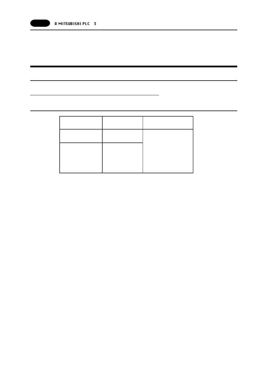 9 mitsubishi plc . 3, Mitsubishi plc • 3 -26, Mitsubishi plc • 3 | Fujitronic Programmable Operation Display UG520H-x User Manual | Page 95 / 275
