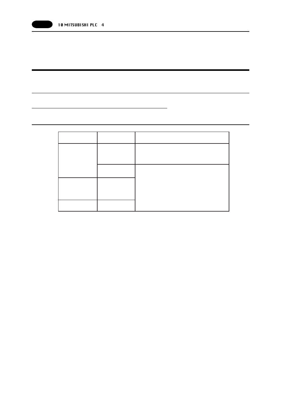 10 mitsubishi plc . 4, Mitsubishi plc • 4 -28, Mitsubishi plc • 4 | Fx / fx2n / fx1s series cpu) | Fujitronic Programmable Operation Display UG520H-x User Manual | Page 97 / 275