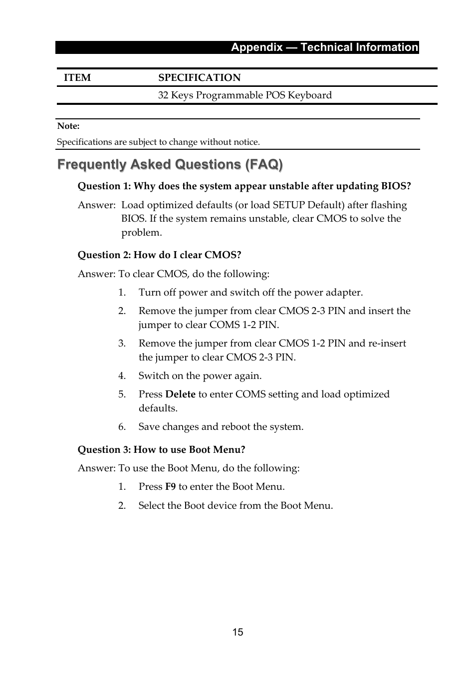 Frontier Labs Lite/Pro User Manual | Page 20 / 20