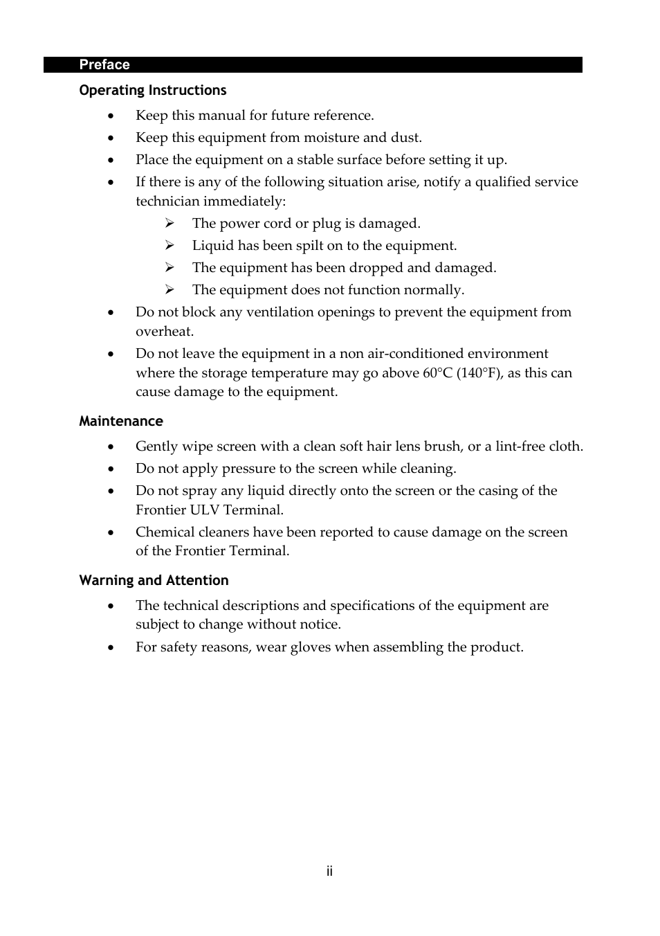 Frontier Labs Lite/Pro User Manual | Page 3 / 20