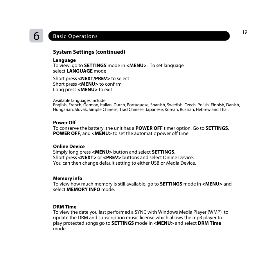 Freestyle Audio Soundwave User Manual | Page 19 / 28