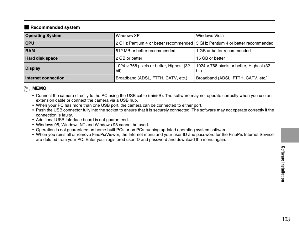 FujiFilm FinePix A900 User Manual | Page 103 / 164