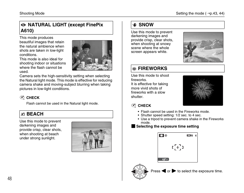 FujiFilm FinePix A900 User Manual | Page 48 / 164