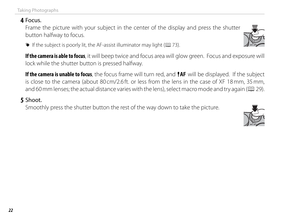 FujiFilm DIGITAL CAMERA X-E1 User Manual | Page 36 / 136