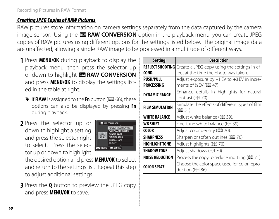FujiFilm DIGITAL CAMERA X-E1 User Manual | Page 74 / 136