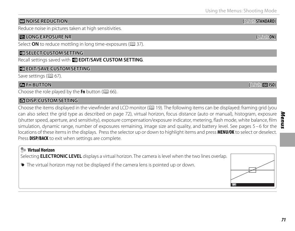 FujiFilm DIGITAL CAMERA X-E1 User Manual | Page 85 / 136