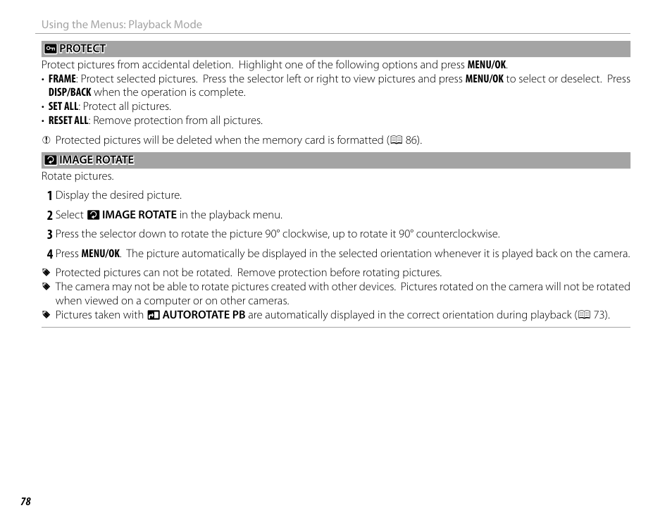 FujiFilm DIGITAL CAMERA X-E1 User Manual | Page 92 / 136