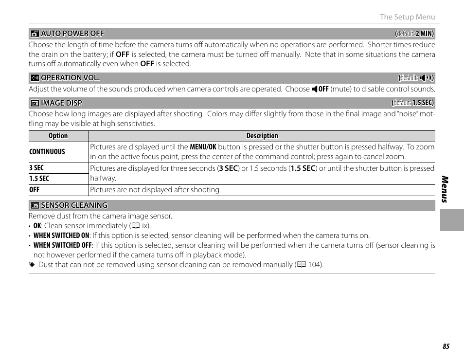 FujiFilm DIGITAL CAMERA X-E1 User Manual | Page 99 / 136