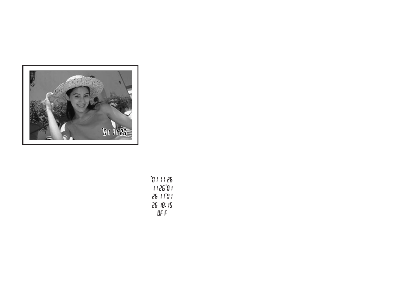 Selecting the date mode | FujiFilm 90 User Manual | Page 21 / 66