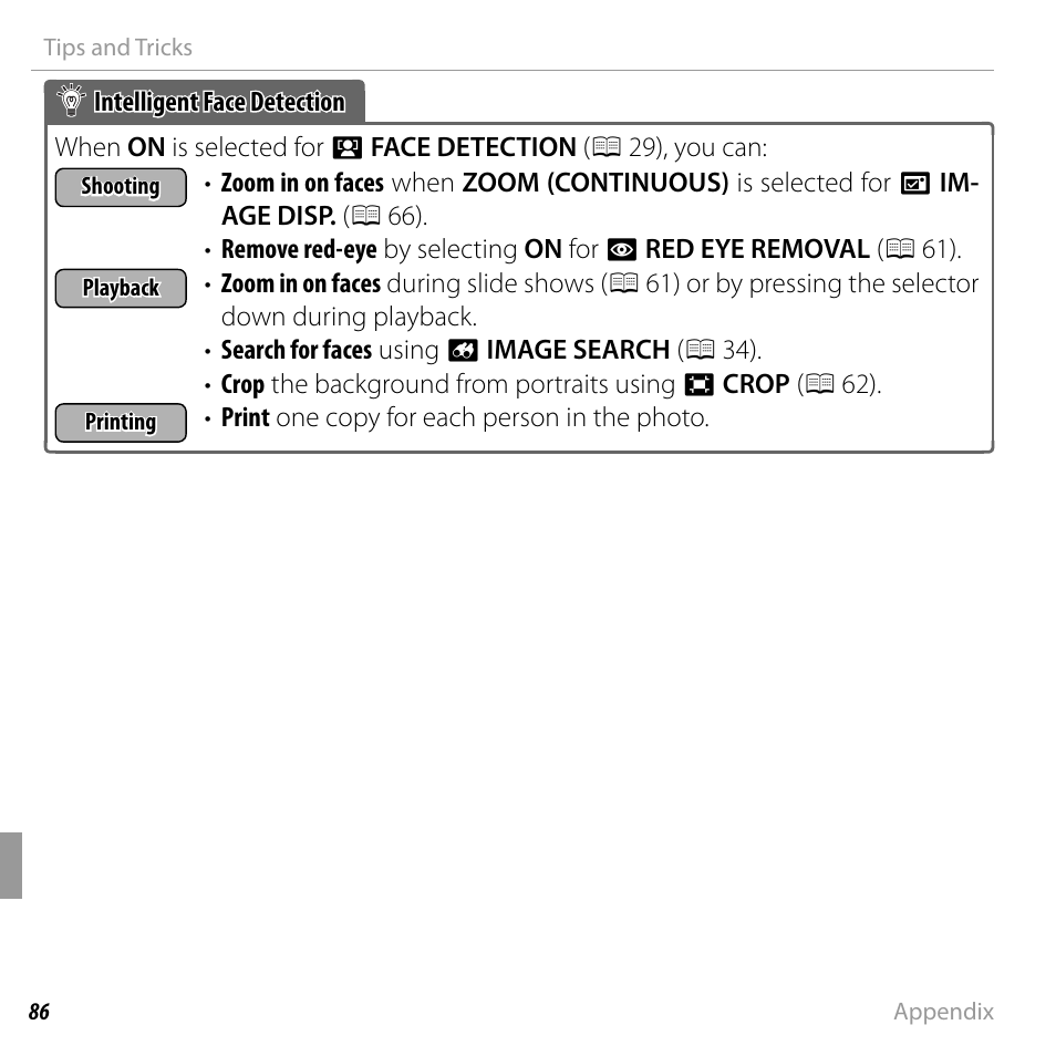 FujiFilm FINEPIX  JZ200 series User Manual | Page 100 / 114